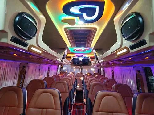 Premium Tempo Traveller AC - 26 Seater book in kerala kochi